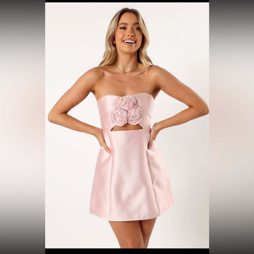 Te Amo Strapless Dress
